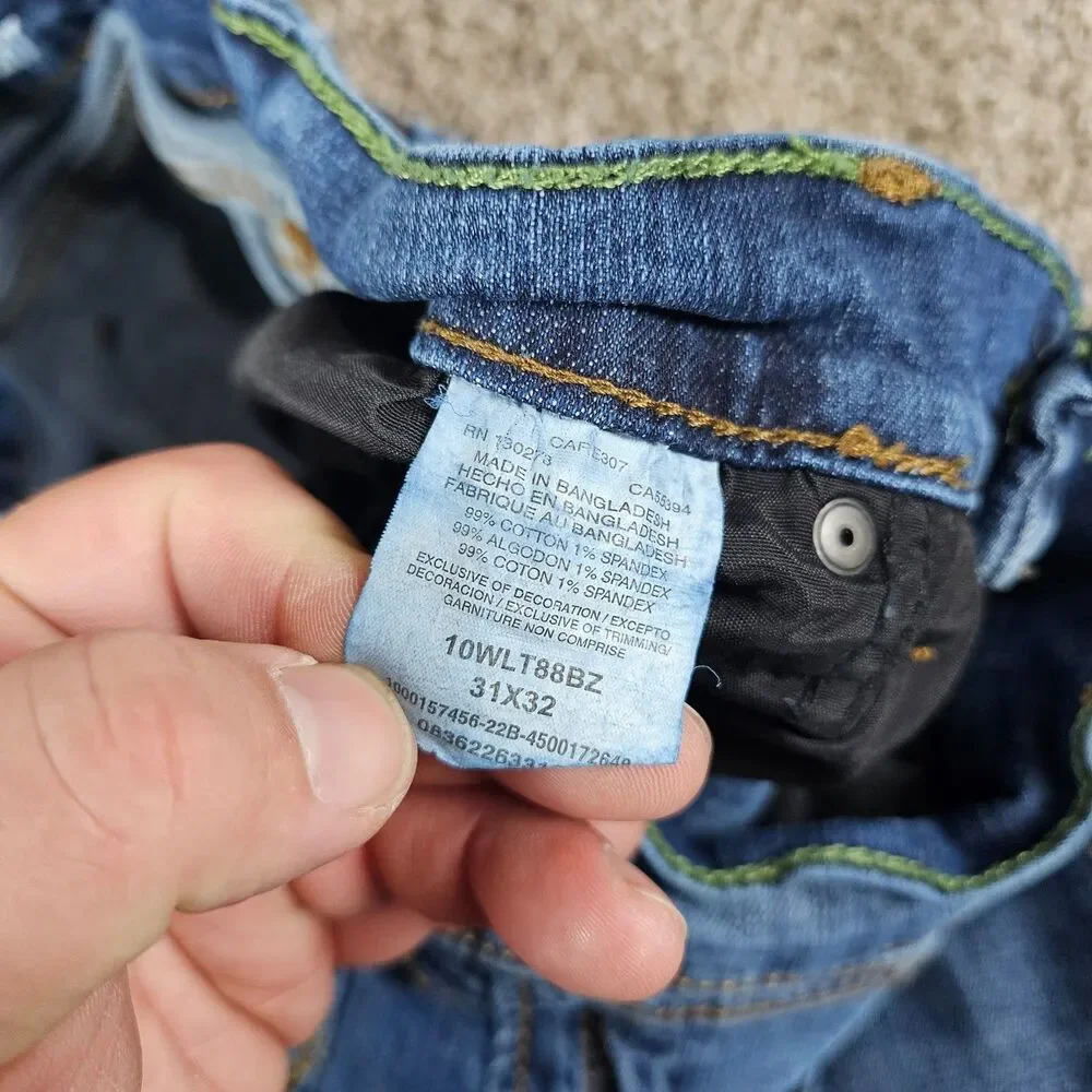 Wrangler Retro Jeans Men 30x30 Slim Straight Flex Western Cowboy Ranch Barn Work